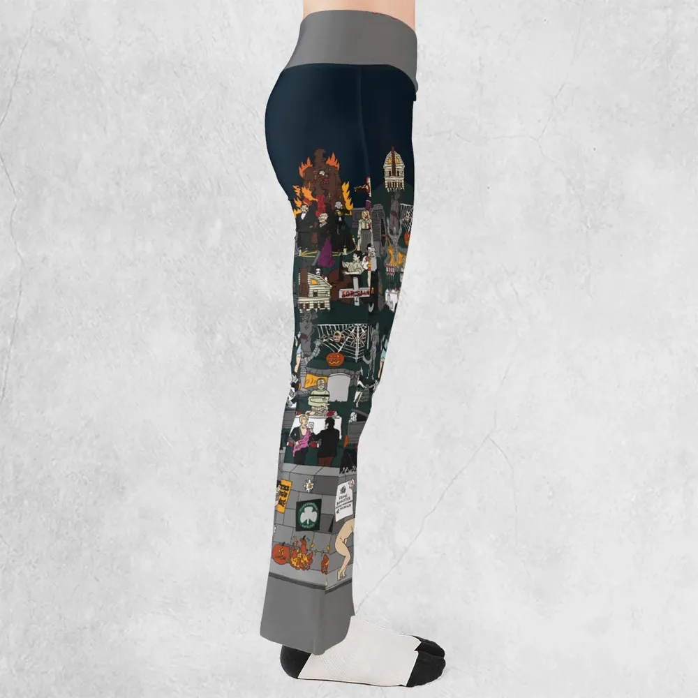 Horror Street Flare Leggings - 2