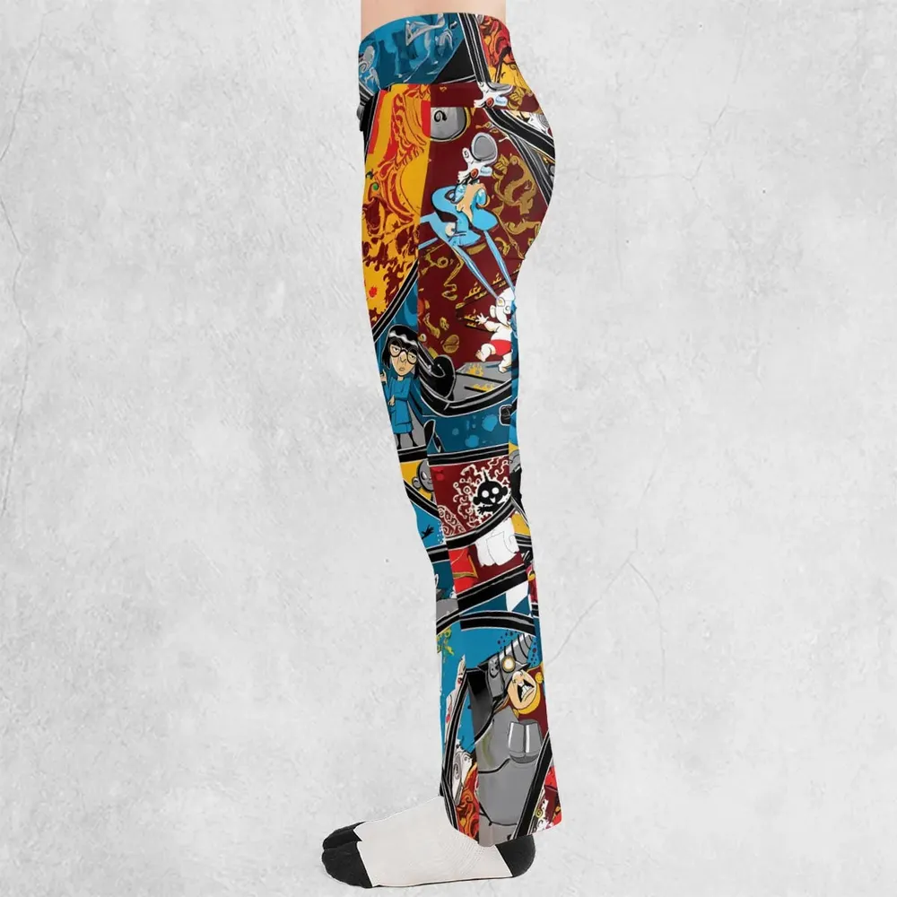 The Incredibles cartoon Flare Leggings - 3