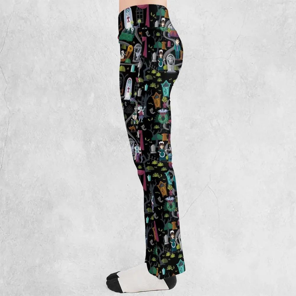 Haunted Mansion Map Flare Leggings - 3