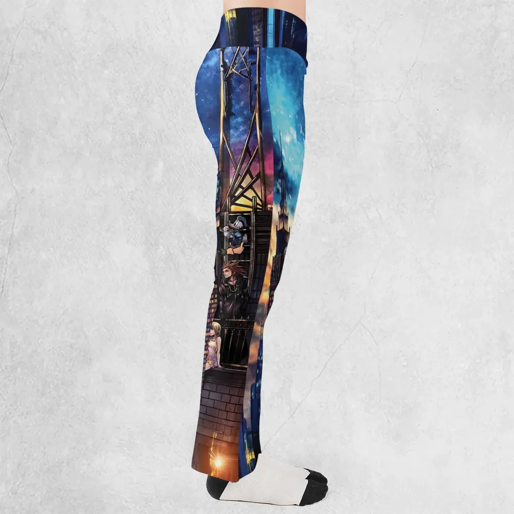 KH3 Kingdom Heart Flare Leggings - 2
