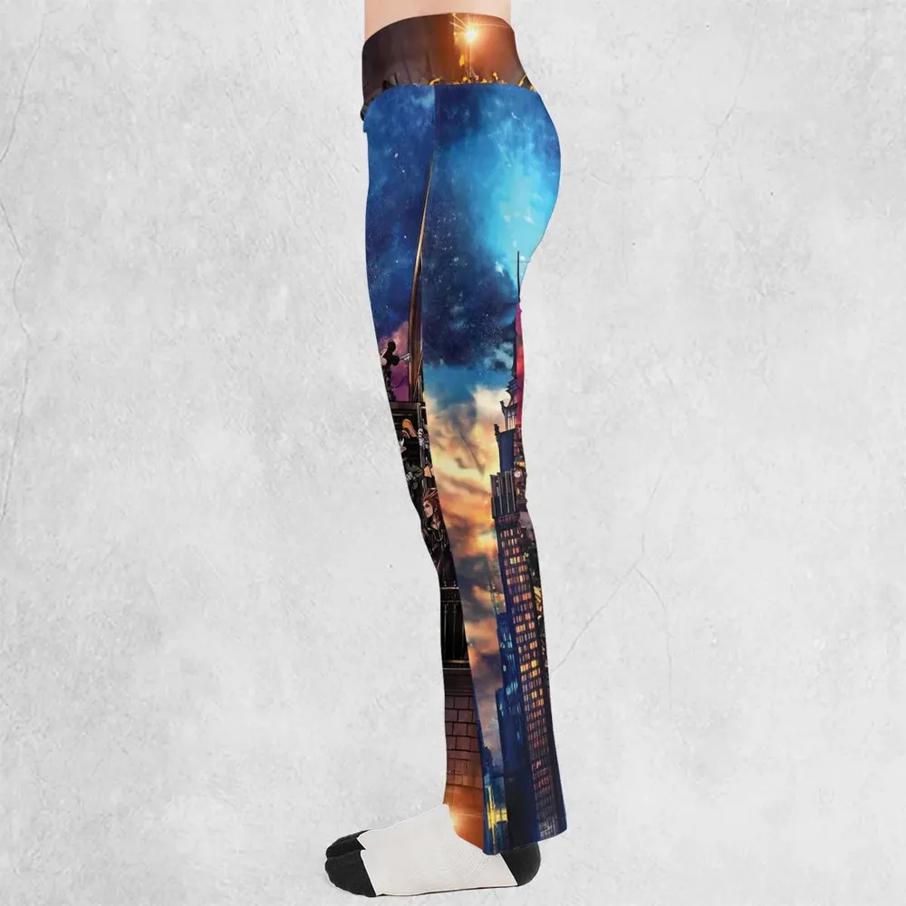 KH3 Kingdom Heart Flare Leggings - 3