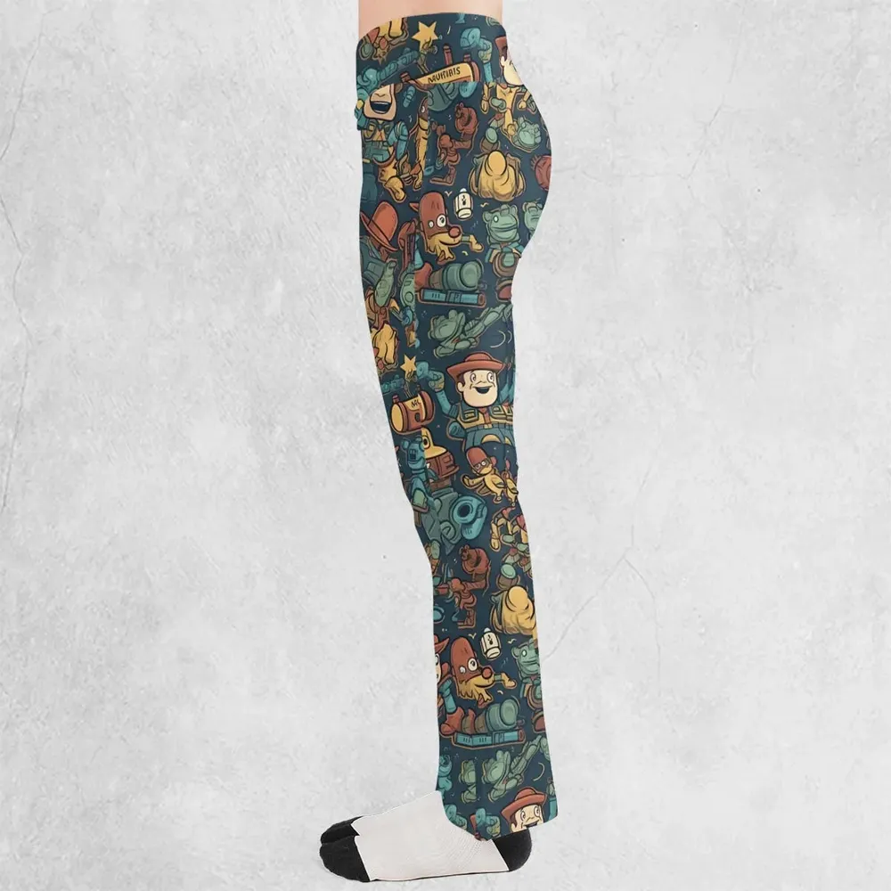 Story of Toy Cowboys Toy Story Flare Leggings - 3