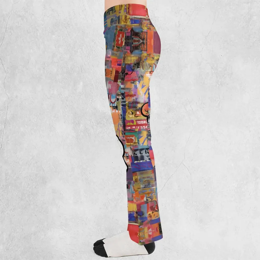 Popeye The Sailor Man Flare Leggings - 3