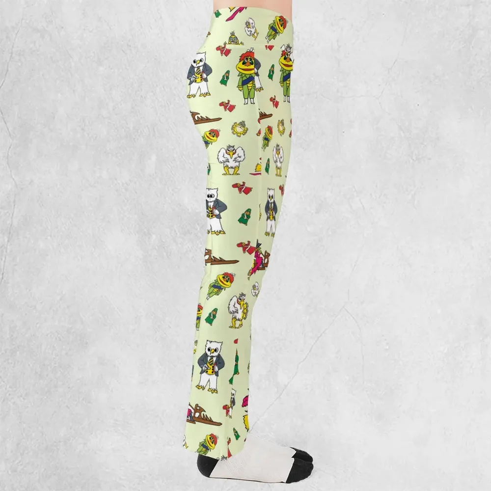 H.R. Pufnstuf Characters Sid and Marty Flare Leggings - 2