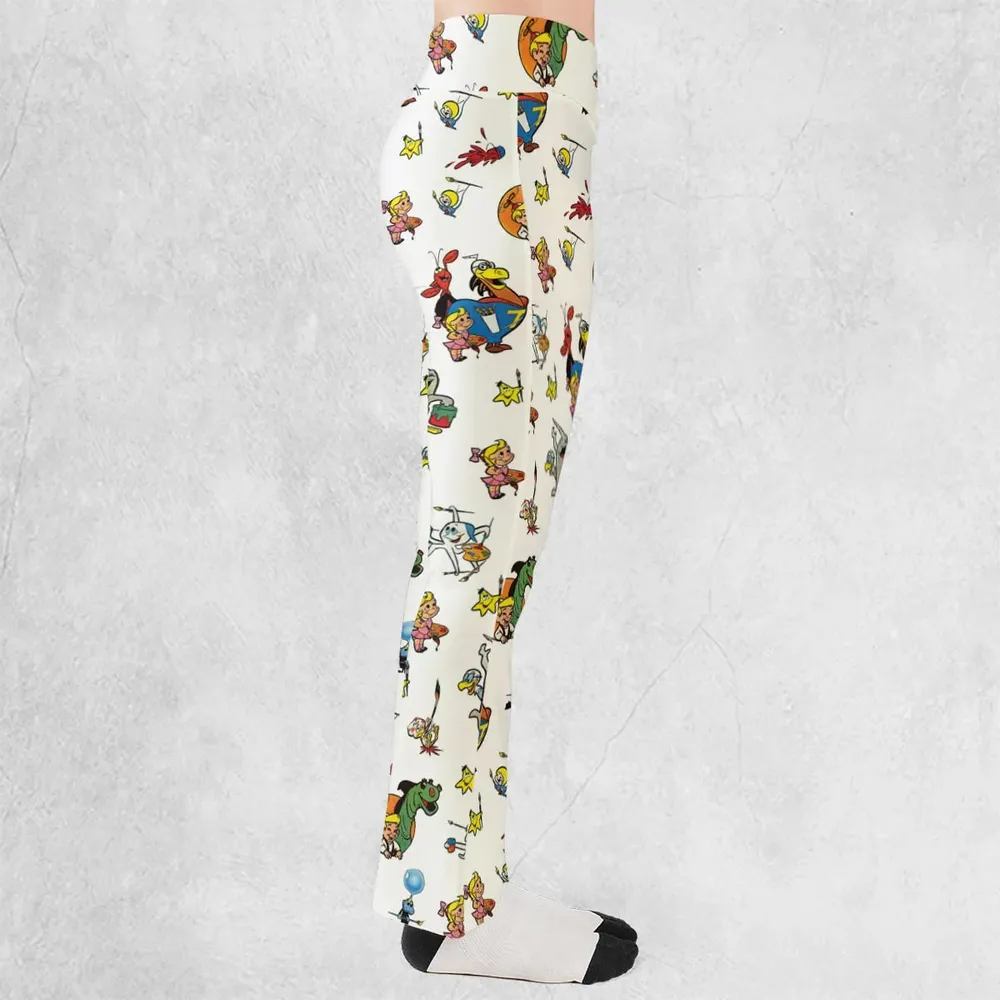 The Bob Clampett Characters Flare Leggings - 2