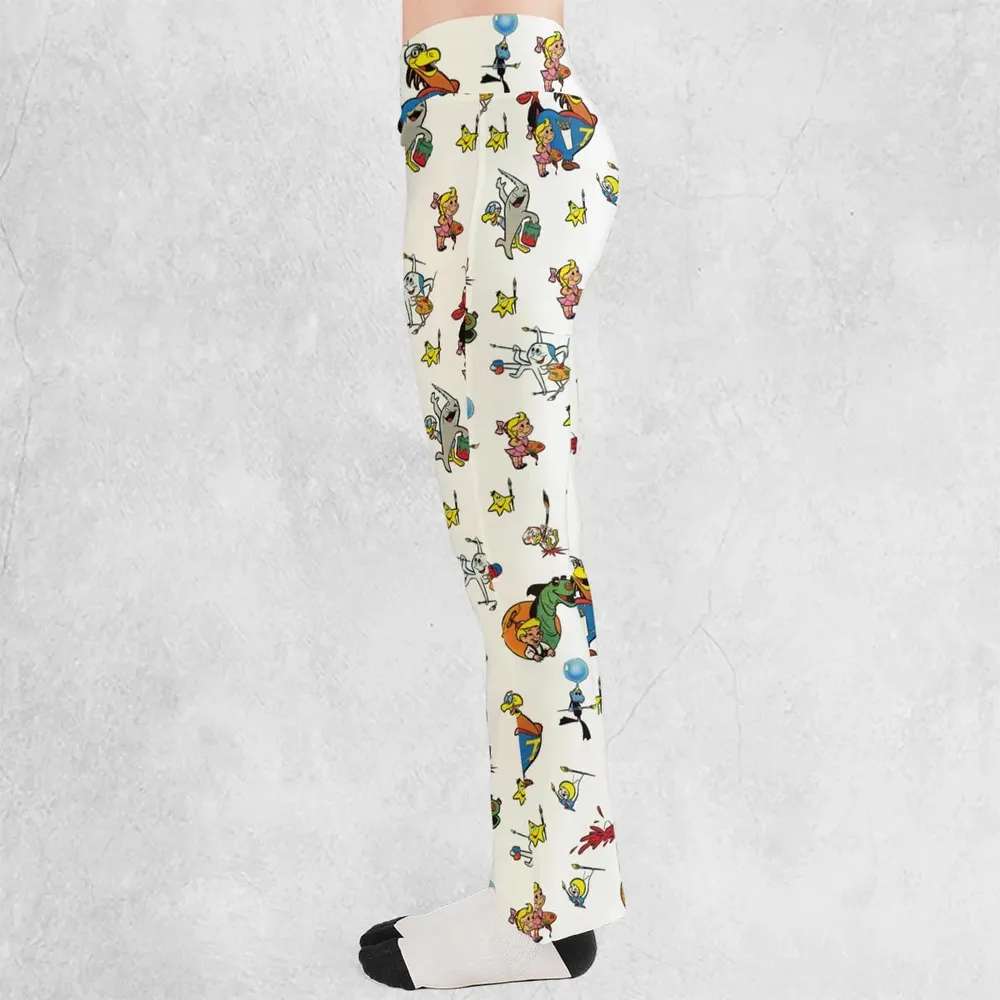 The Bob Clampett Characters Flare Leggings - 3