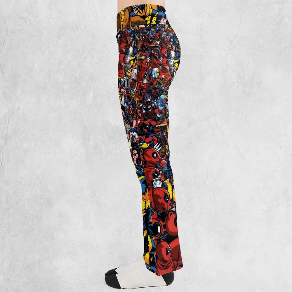 70 Variants and Bloodlines Flare Leggings - 3
