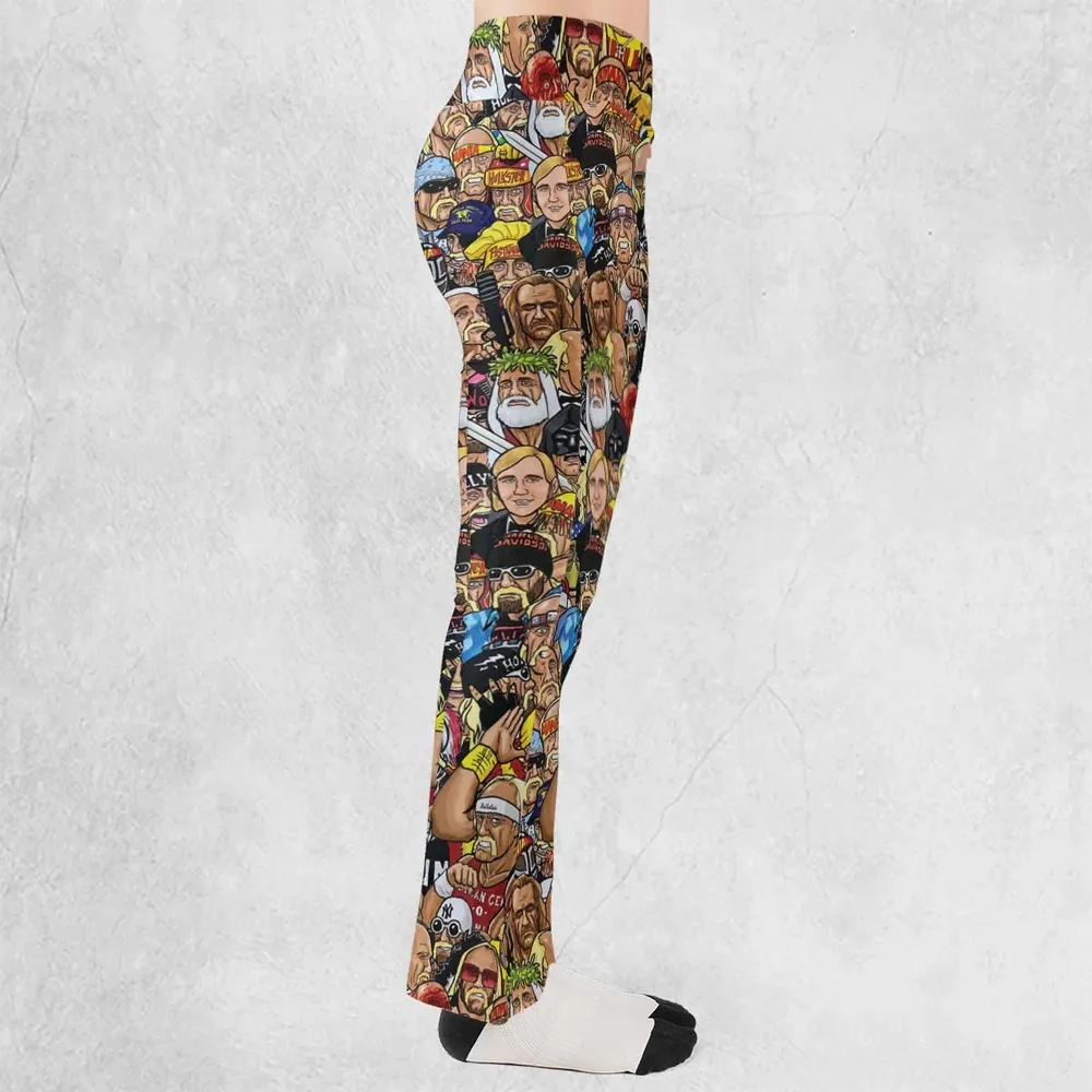 Classic Wrestlers Flare Leggings - 2
