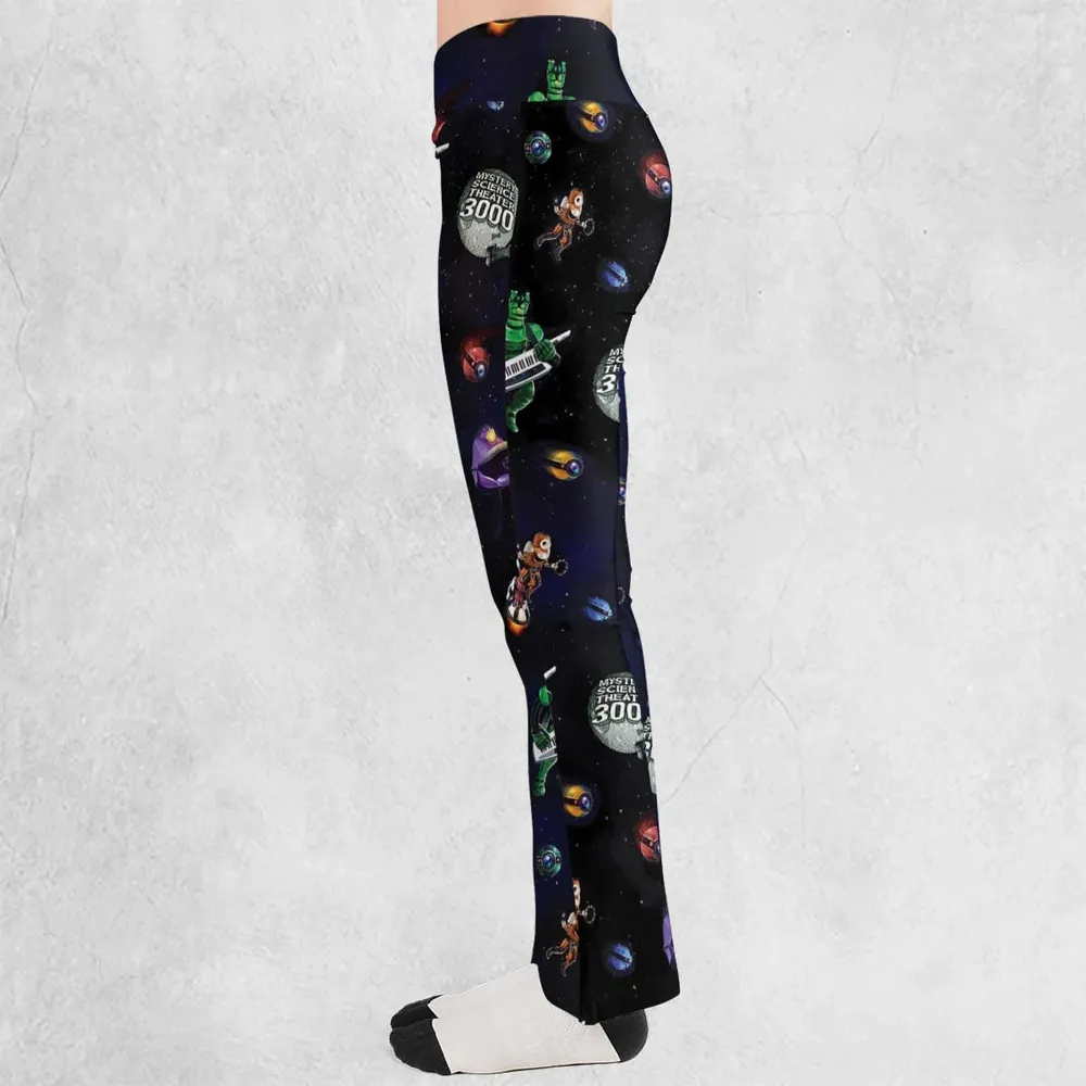 Robot Roll Call MST3K Flare Leggings - 3