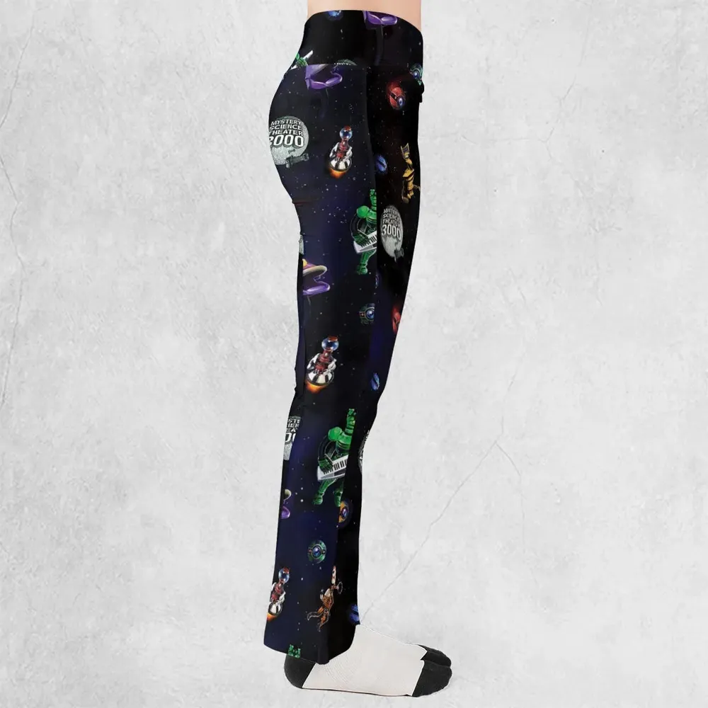 Robot Roll Call MST3K Flare Leggings - 2
