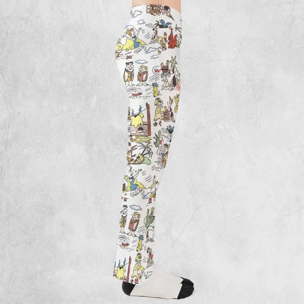 Stone Age Life The Flintstone Flare Leggings - 2