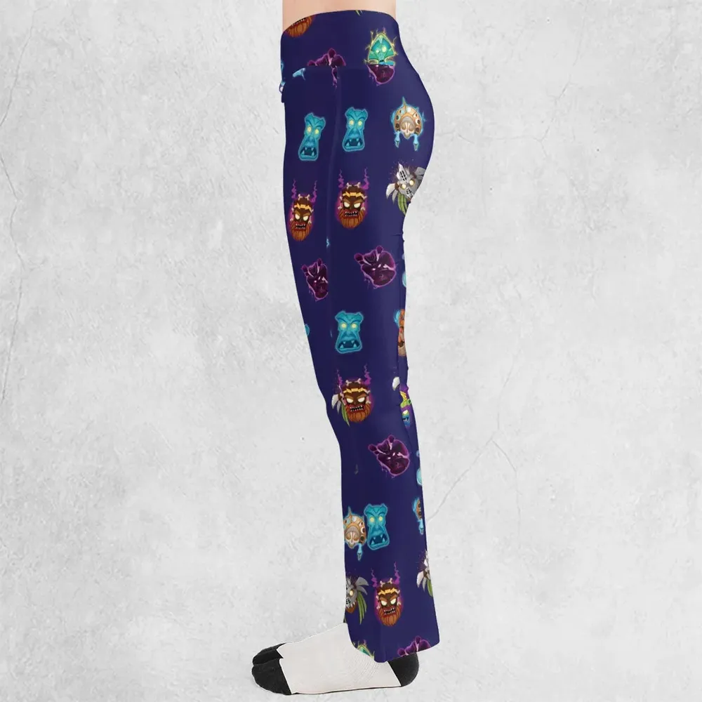 Crash Style Crash Bandicoot Flare Leggings - 3