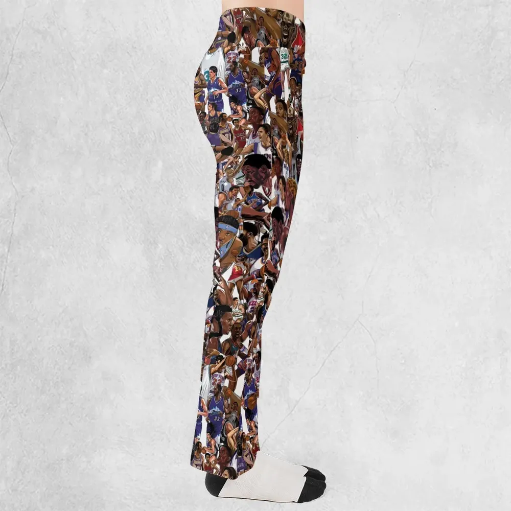 Basketball Superstars Flare Leggings - 2