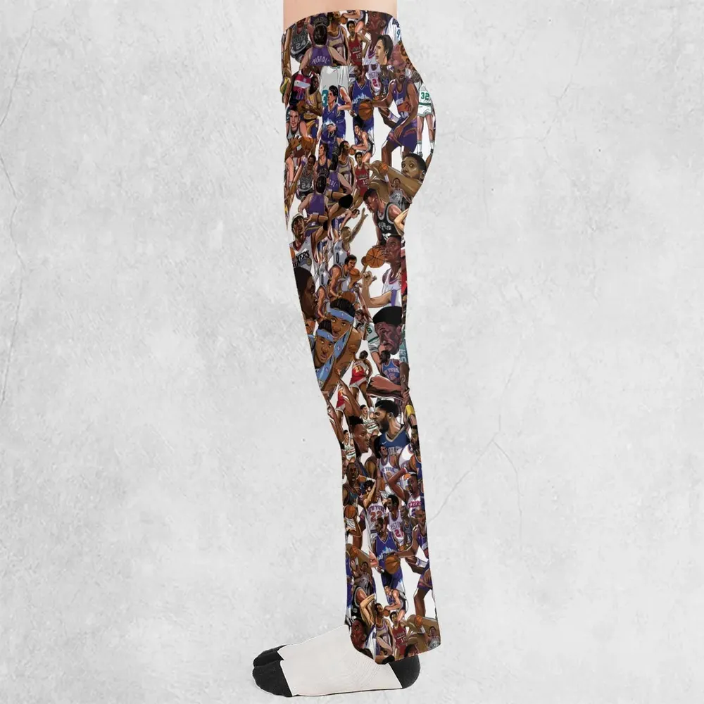 Basketball Superstars Flare Leggings - 3