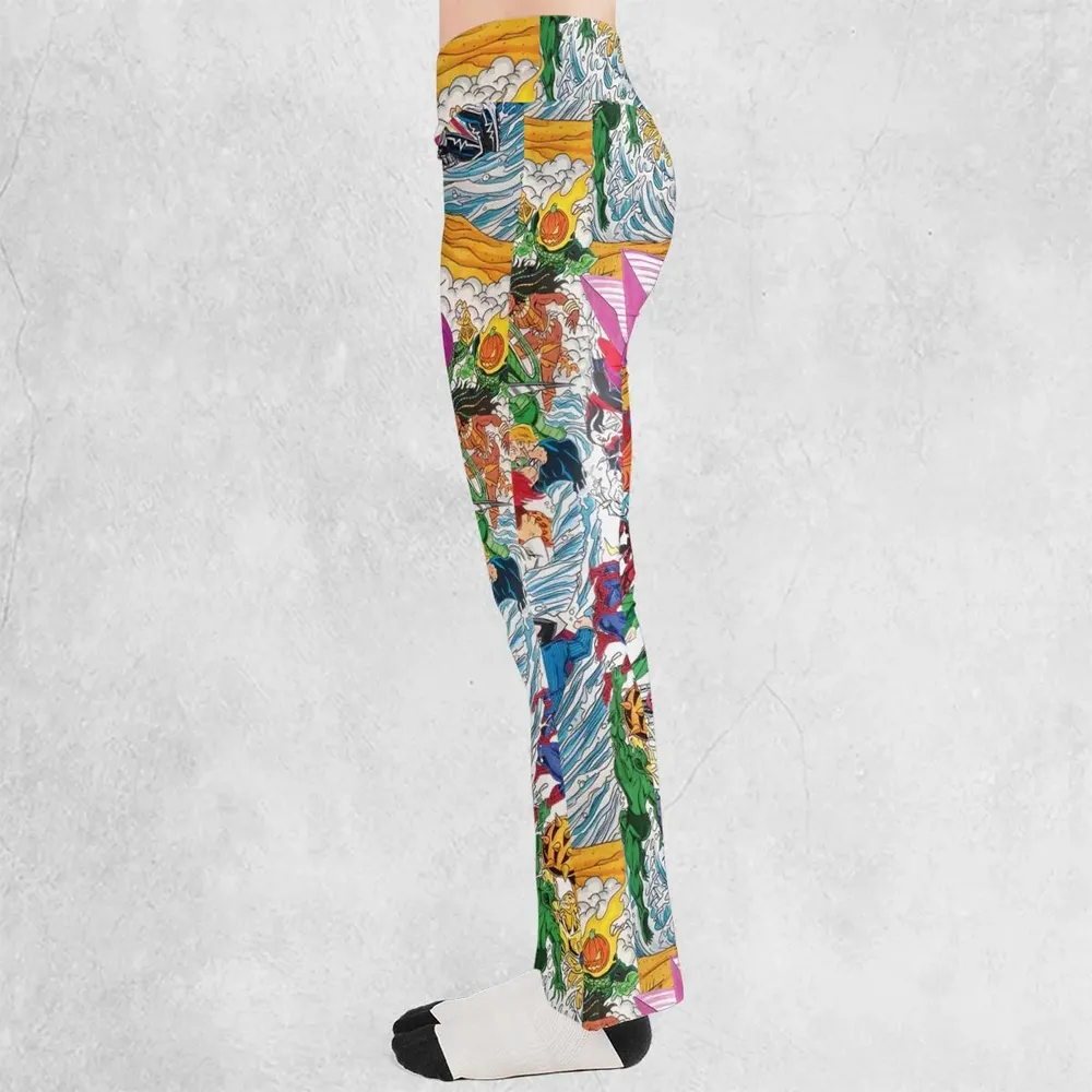 Spidey Sense Spider Man Flare Leggings - 3