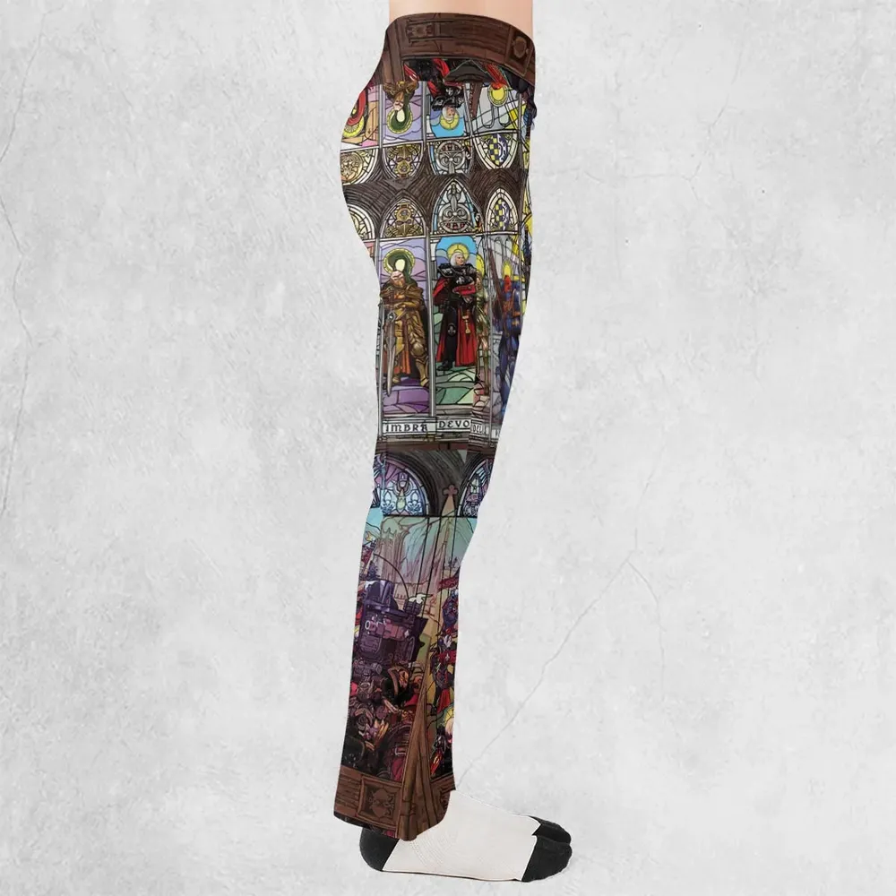WH40K Library Flare Leggings - 2