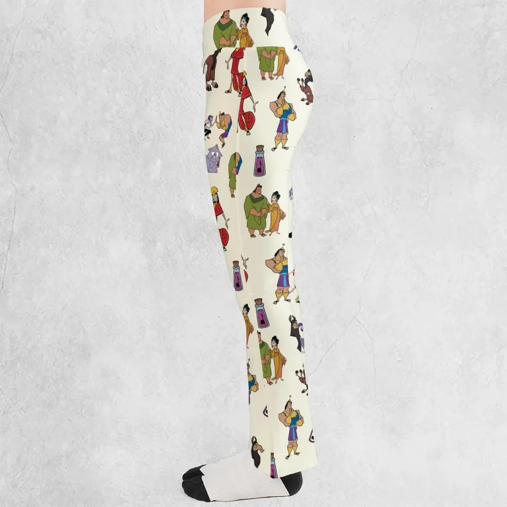 Kuzco and Friends The Emperor's New Groove Flare Leggings - 3