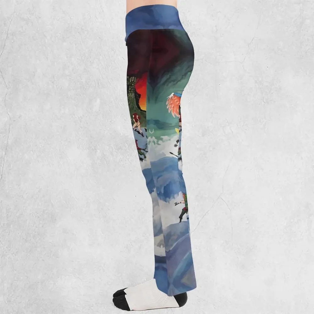MOTU Castle Grayskull Battle Flare Leggings - 3