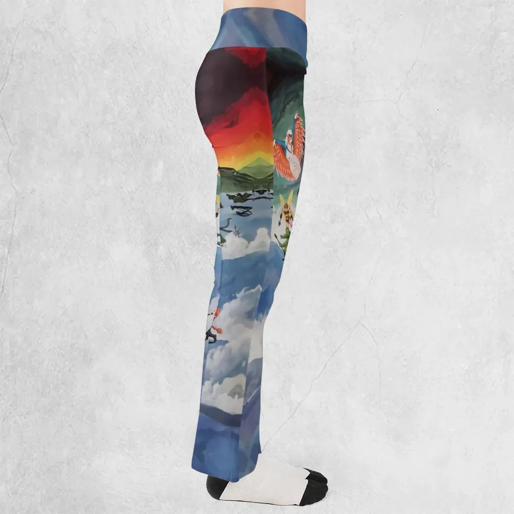 MOTU Castle Grayskull Battle Flare Leggings - 2