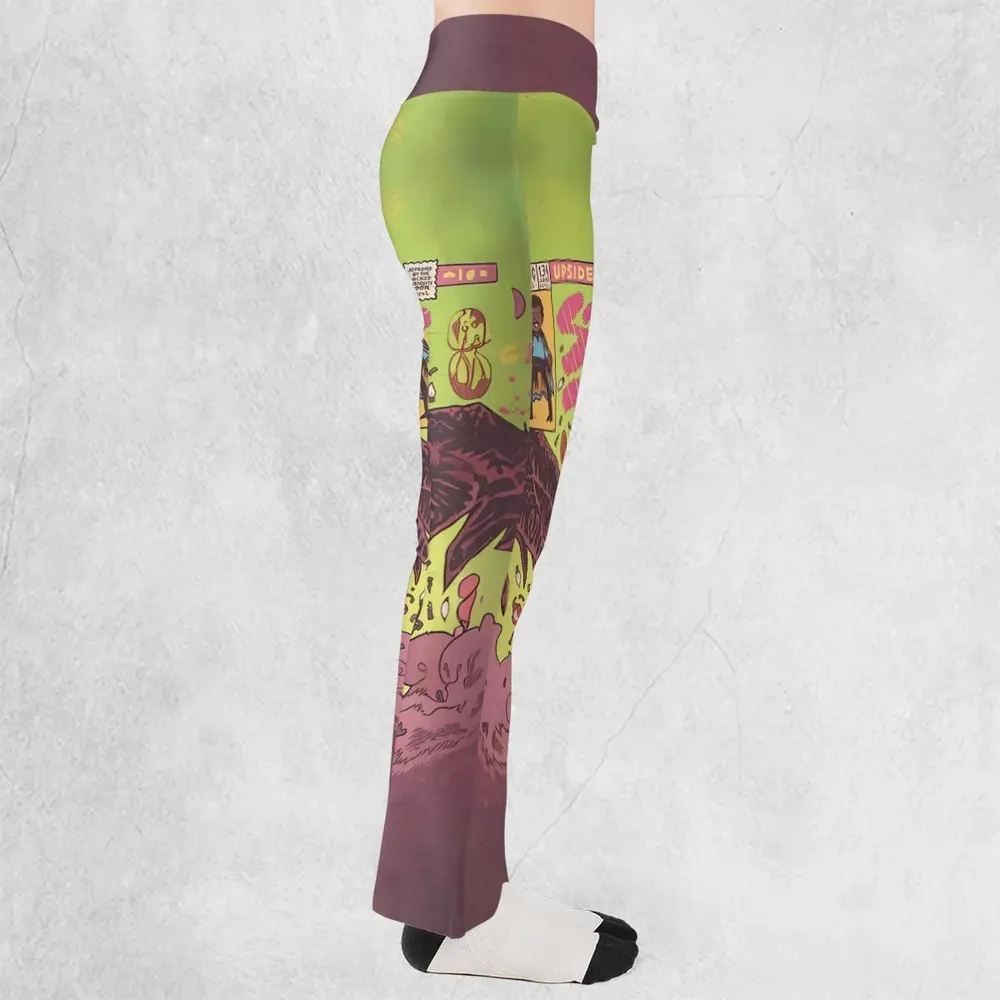 Into The Unknown Stranger Things Flare Leggings - 2