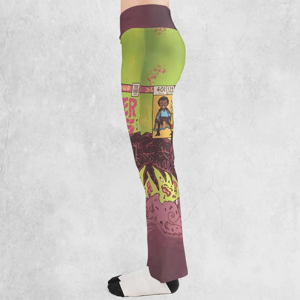 Into The Unknown Stranger Things Flare Leggings - 3