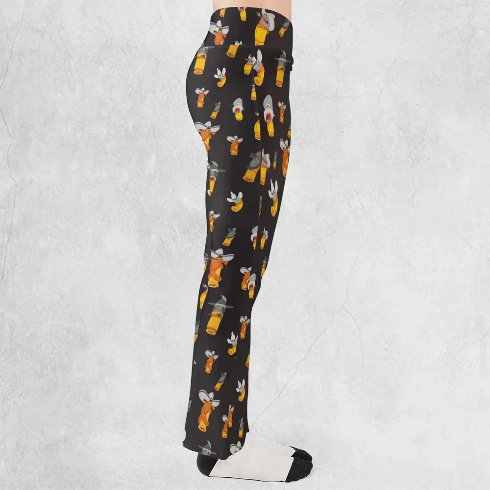Toon Bullet Roger Rabbit Original Flare Leggings - 2
