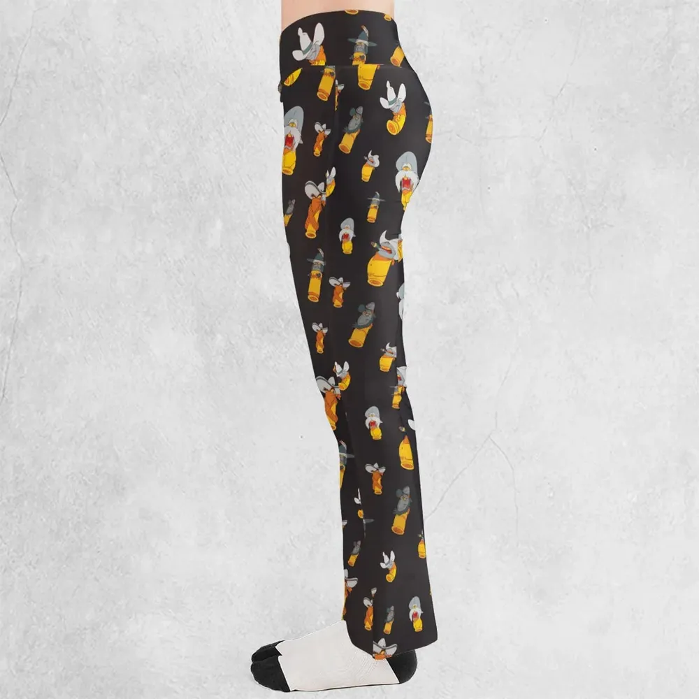 Toon Bullet Roger Rabbit Original Flare Leggings - 3