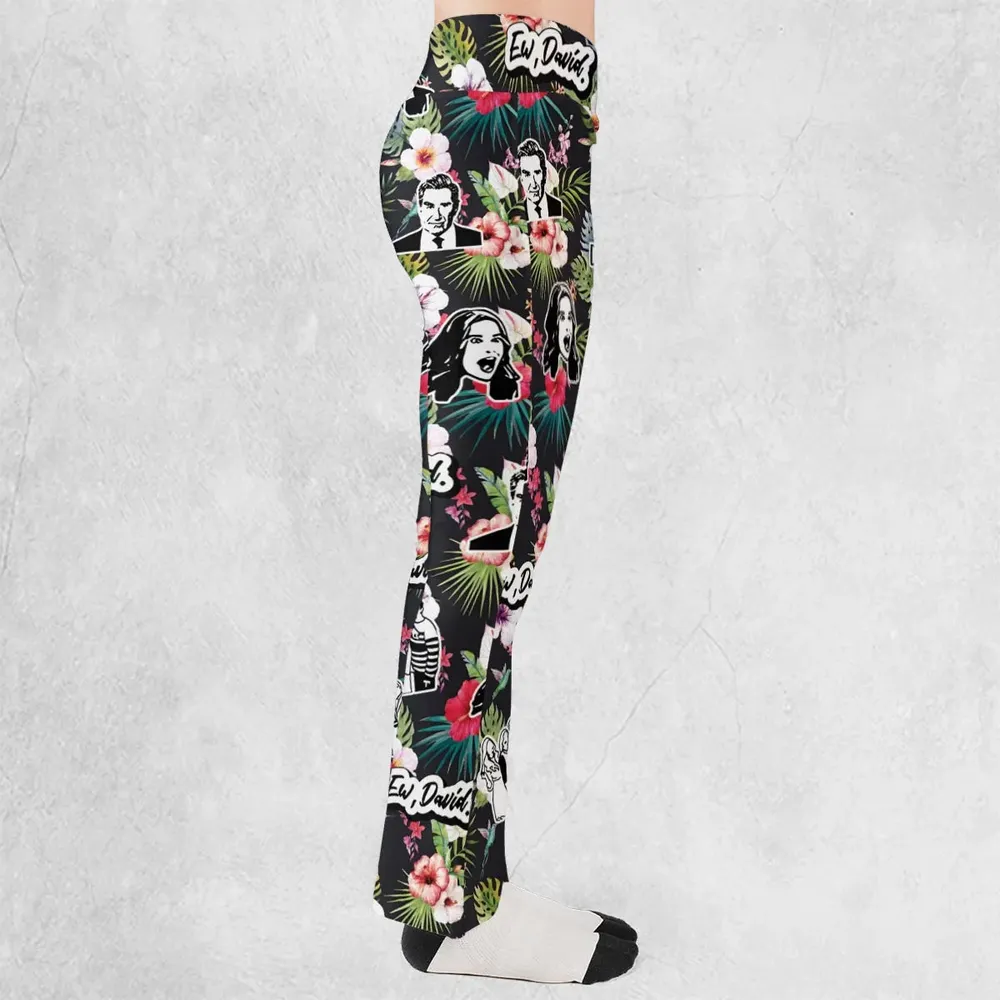 Schitts Creek Tropical Flare Leggings - 2