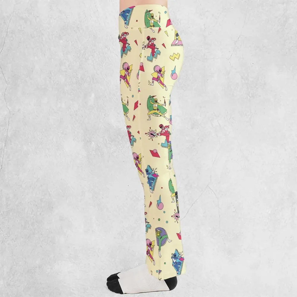 Morphin Team Power Rangers Flare Leggings - 3