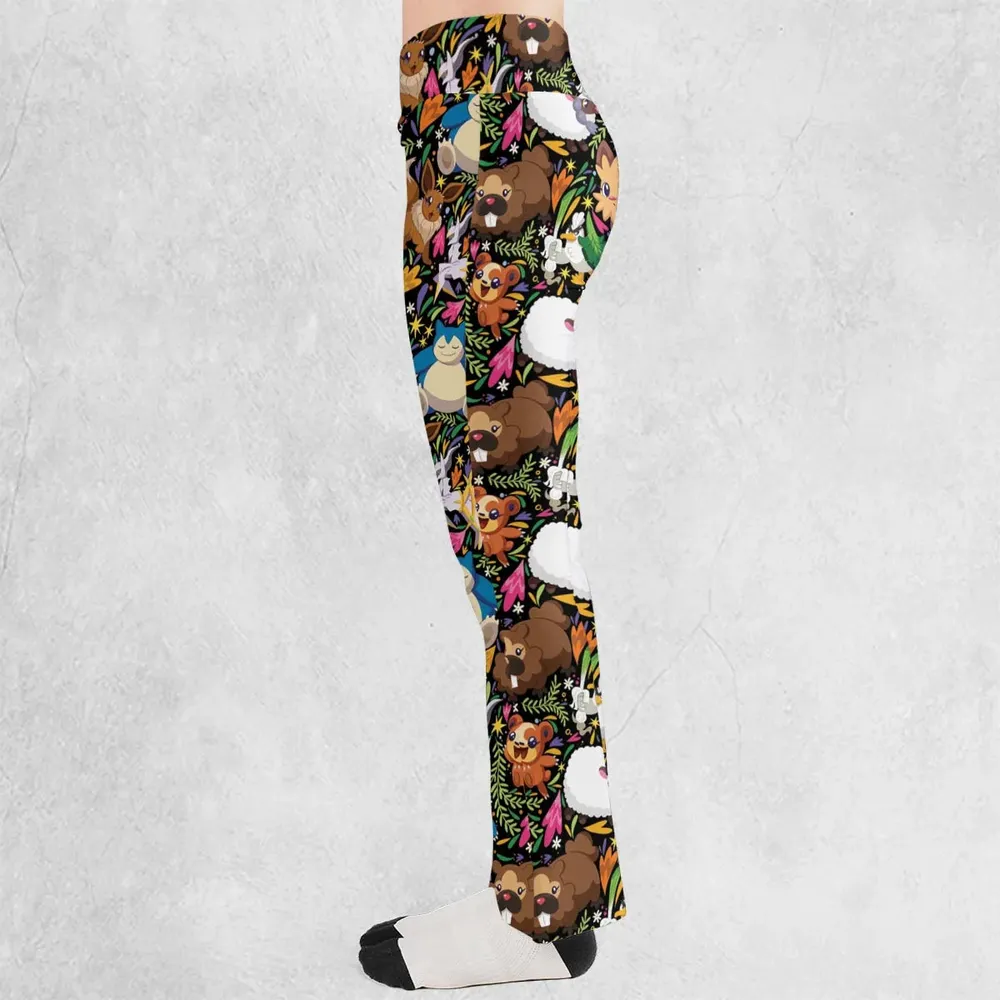 Exotic Tropical Pokemon Flare Leggings - 3