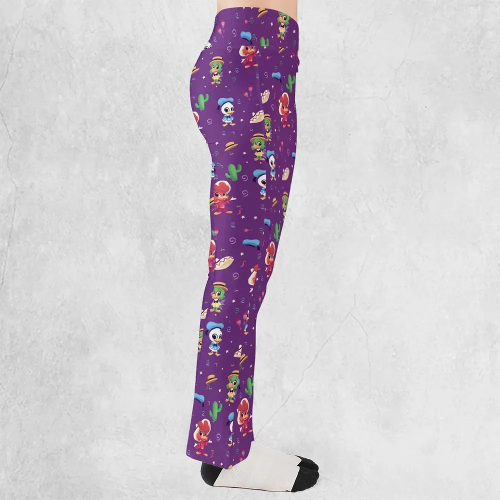 Three amigos Donald Ducktales Flare Leggings - 2