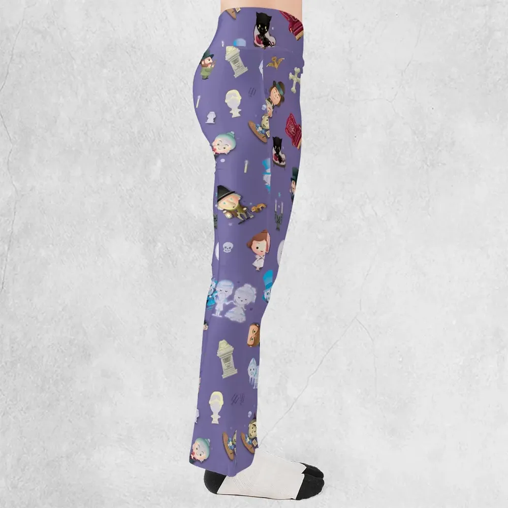 Ghoul Chic Haunted Mansion Flare Leggings - 2