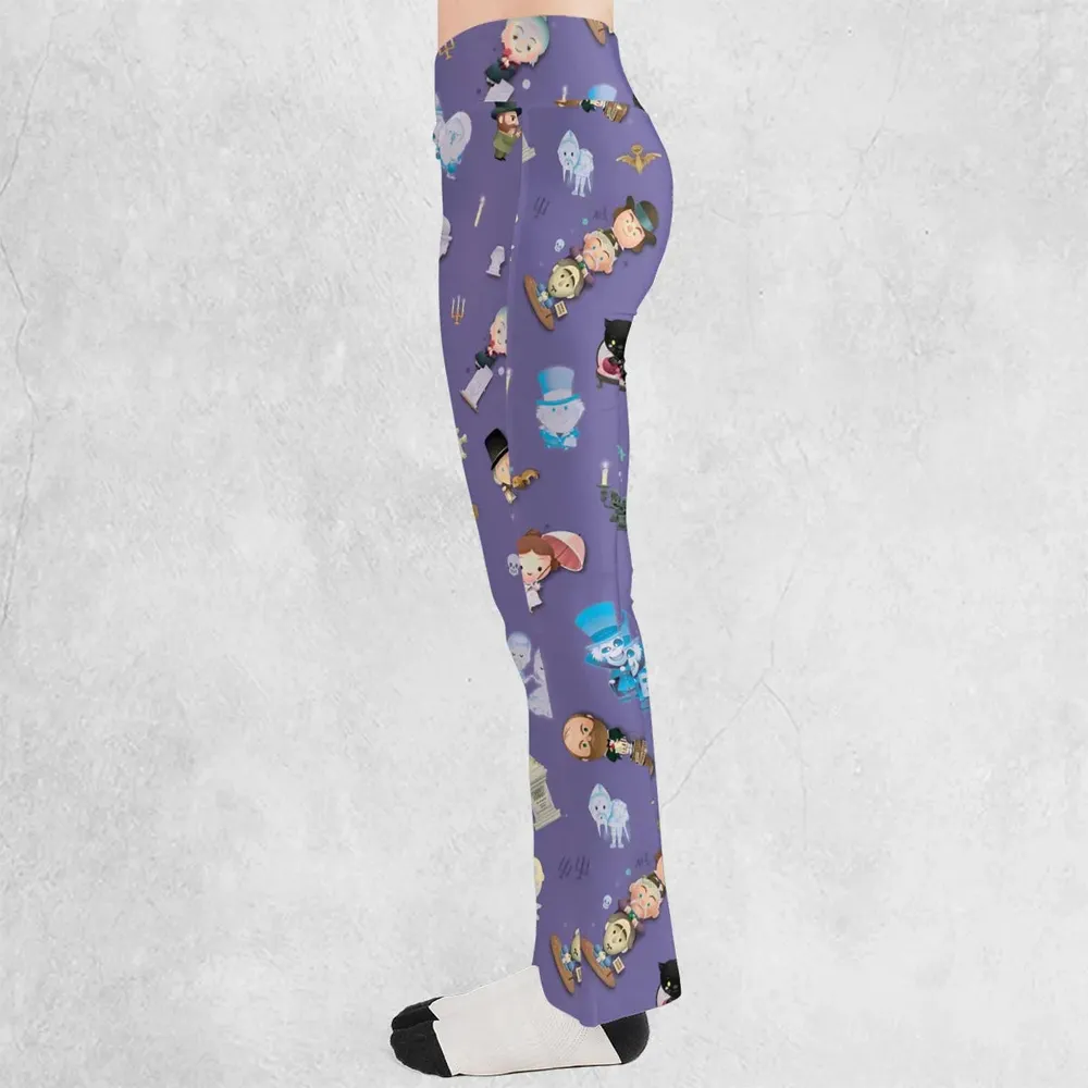 Ghoul Chic Haunted Mansion Flare Leggings - 3