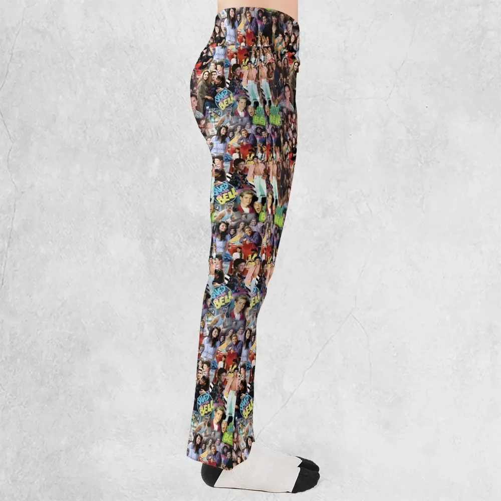 Saved by the Bell Flare Leggings - 2