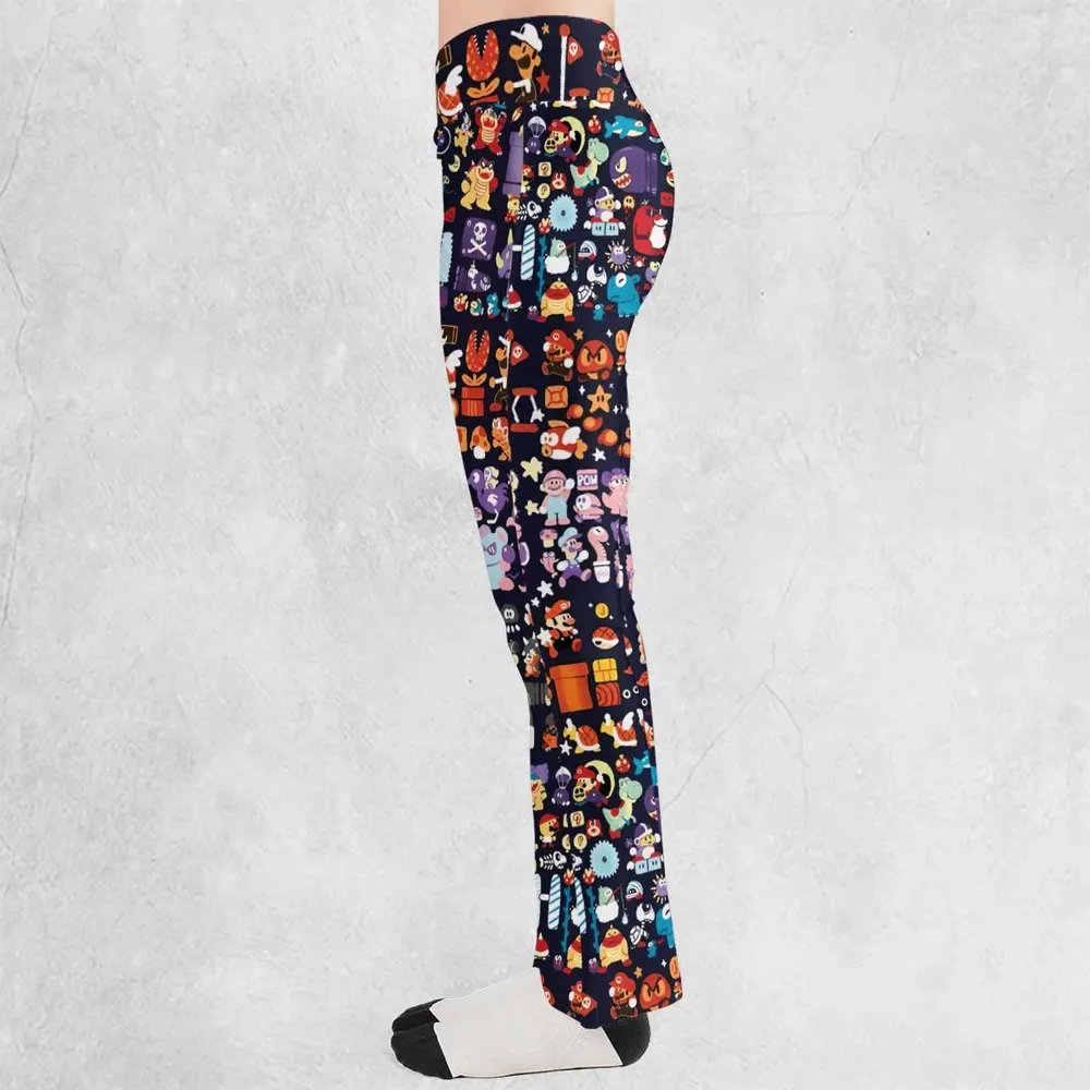Mario Colors Super Mario Flare Leggings - 3