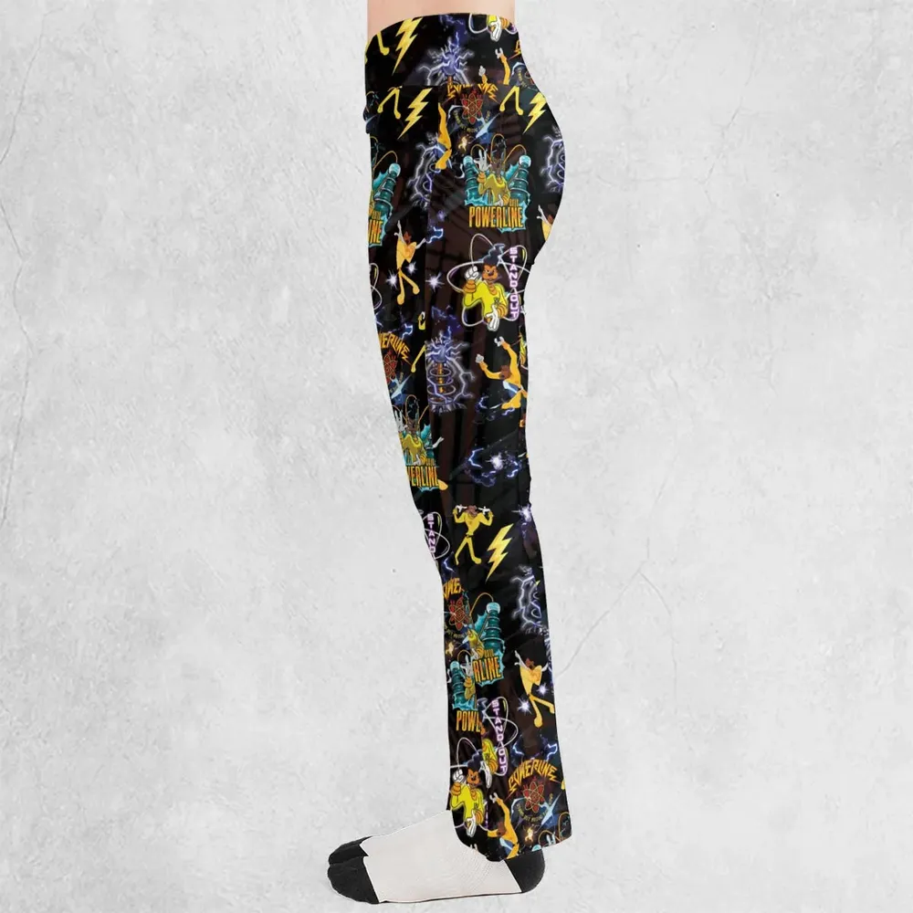 Powerline Concert A Goofy Movie Flare Leggings - 3