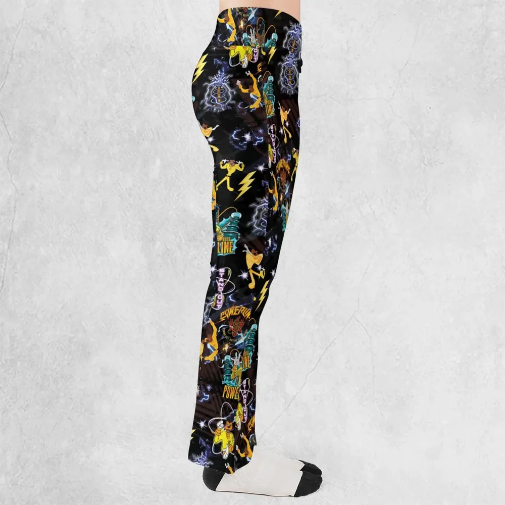 Powerline Concert A Goofy Movie Flare Leggings - 2