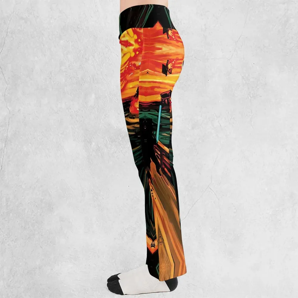 Vader Scream Darth Vader Flare Leggings - 3