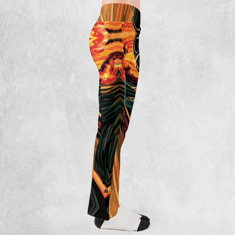 Vader Scream Darth Vader Flare Leggings - 2