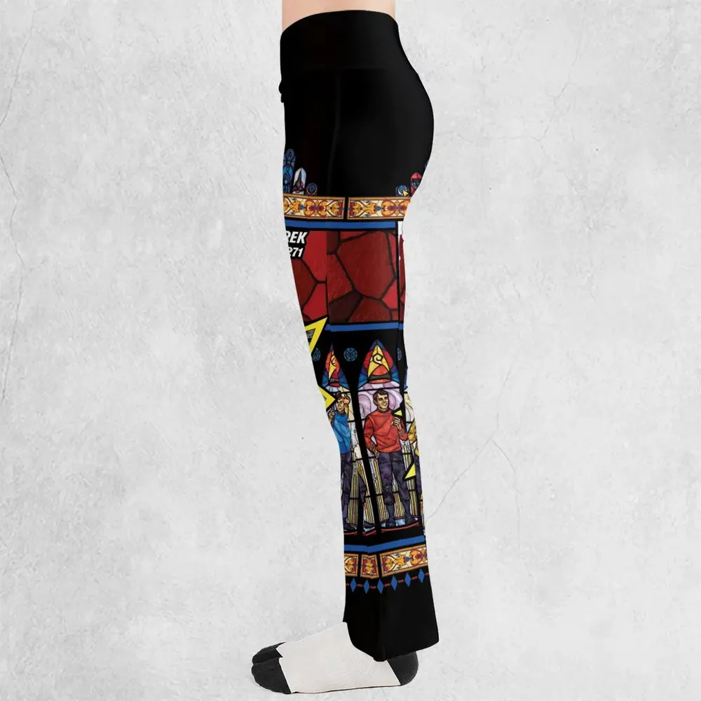Sugar Smacks Star Trek Flare Leggings - 3