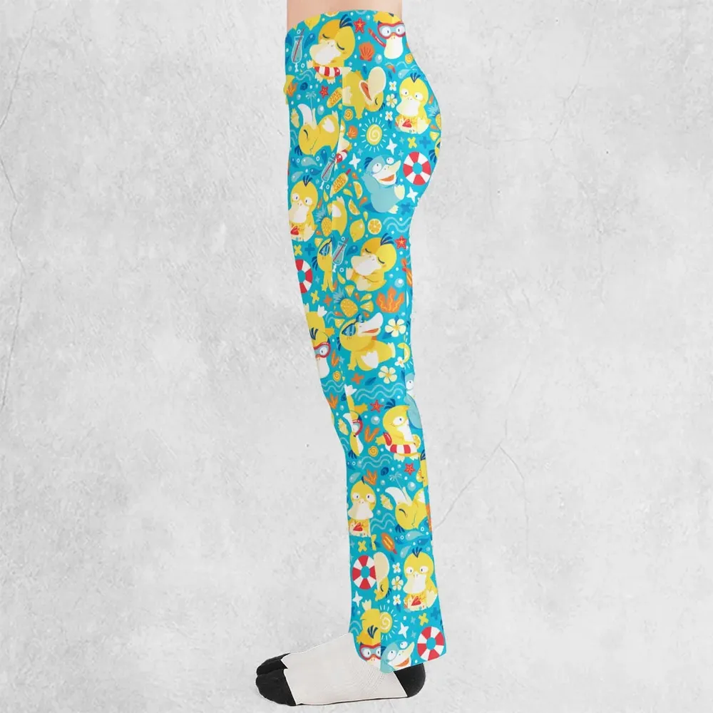 Psyduck Power Pokemon Flare Leggings - 3
