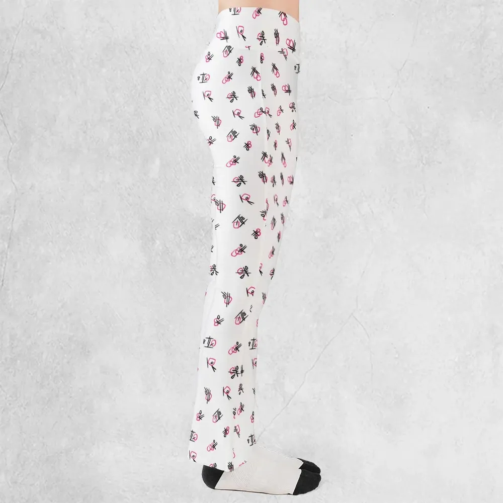 Ace Ventura Tutu Shirt Pop Culture Flare Leggings - 2