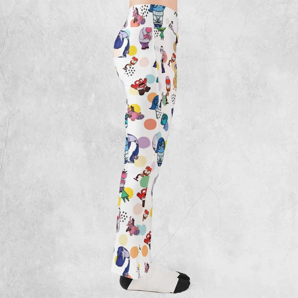 Emotion Characters Inside Out Flare Leggings - 2