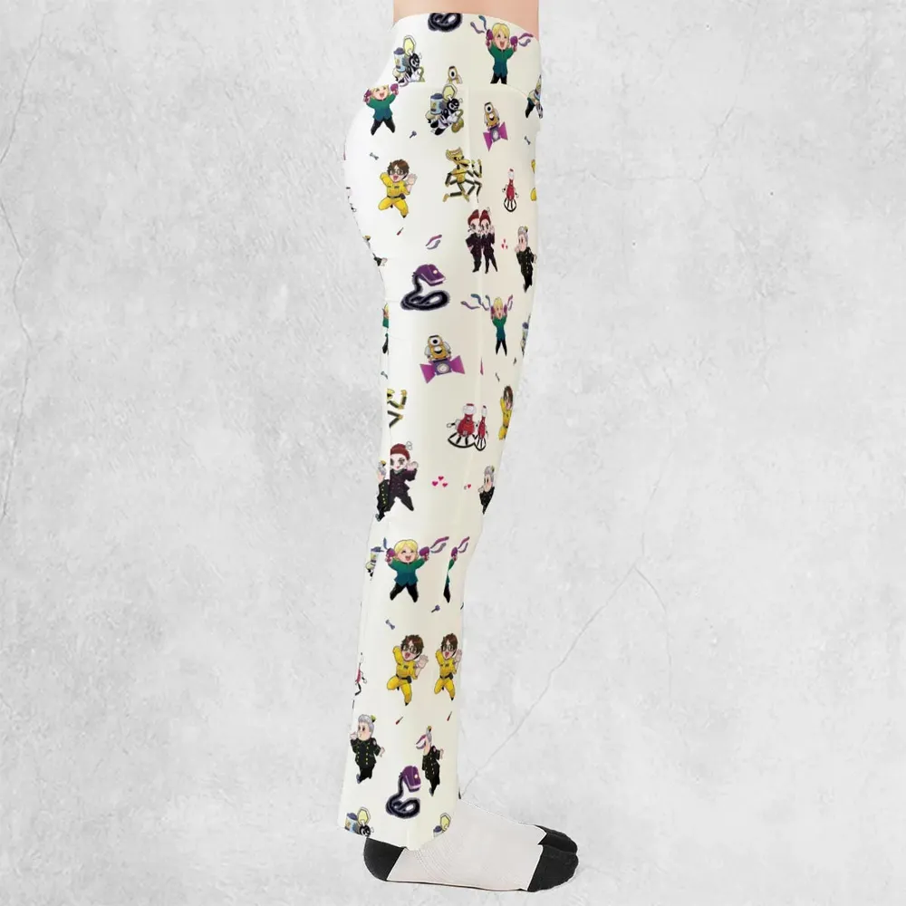 Mst3k Chibi Characters Flare Leggings - 2