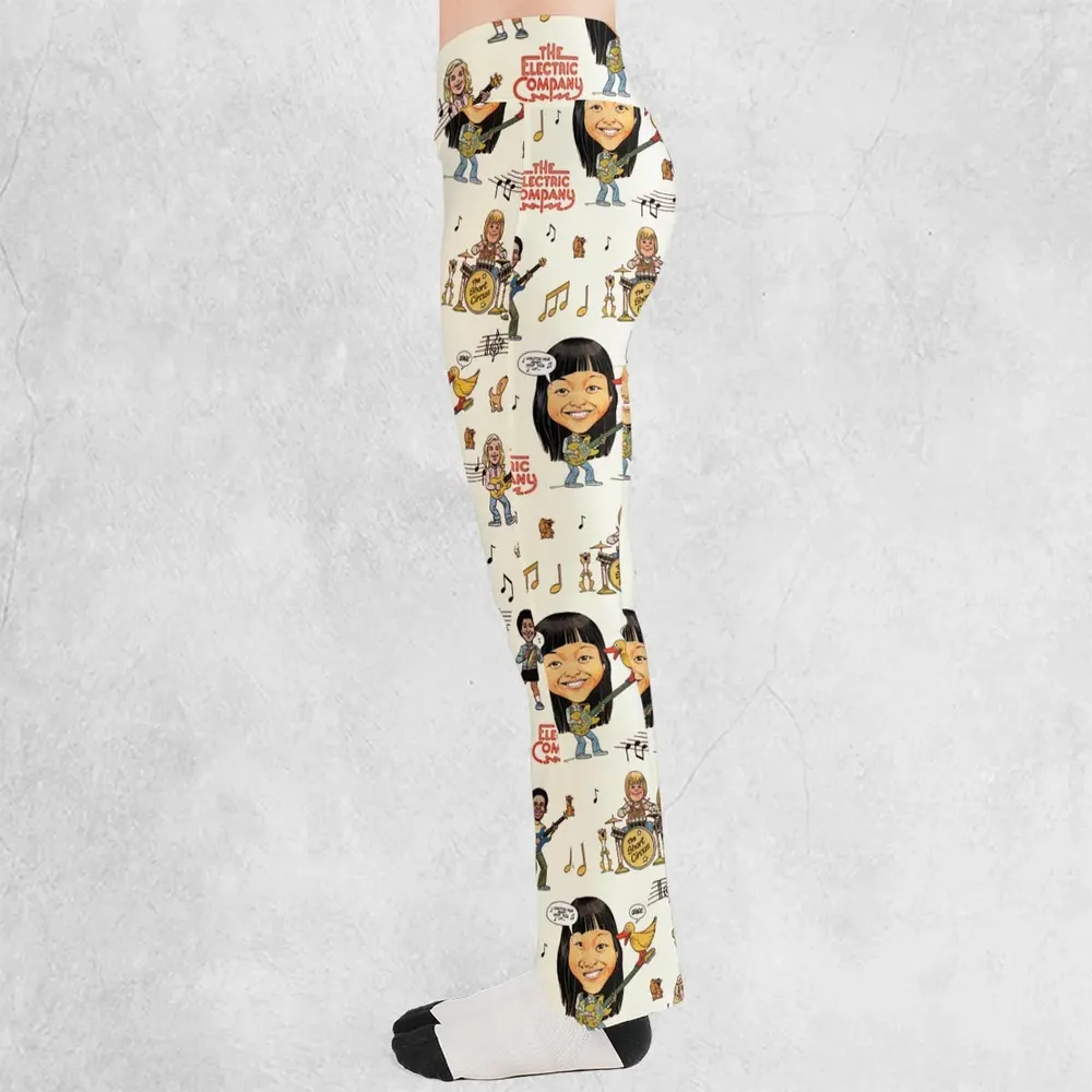The Electric Company PBS Show Flare Leggings - 3