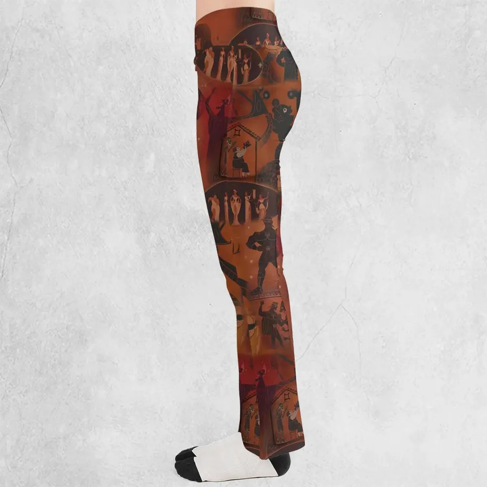 Ancient Hero Hercules 1997 Seamless Flare Leggings - 3