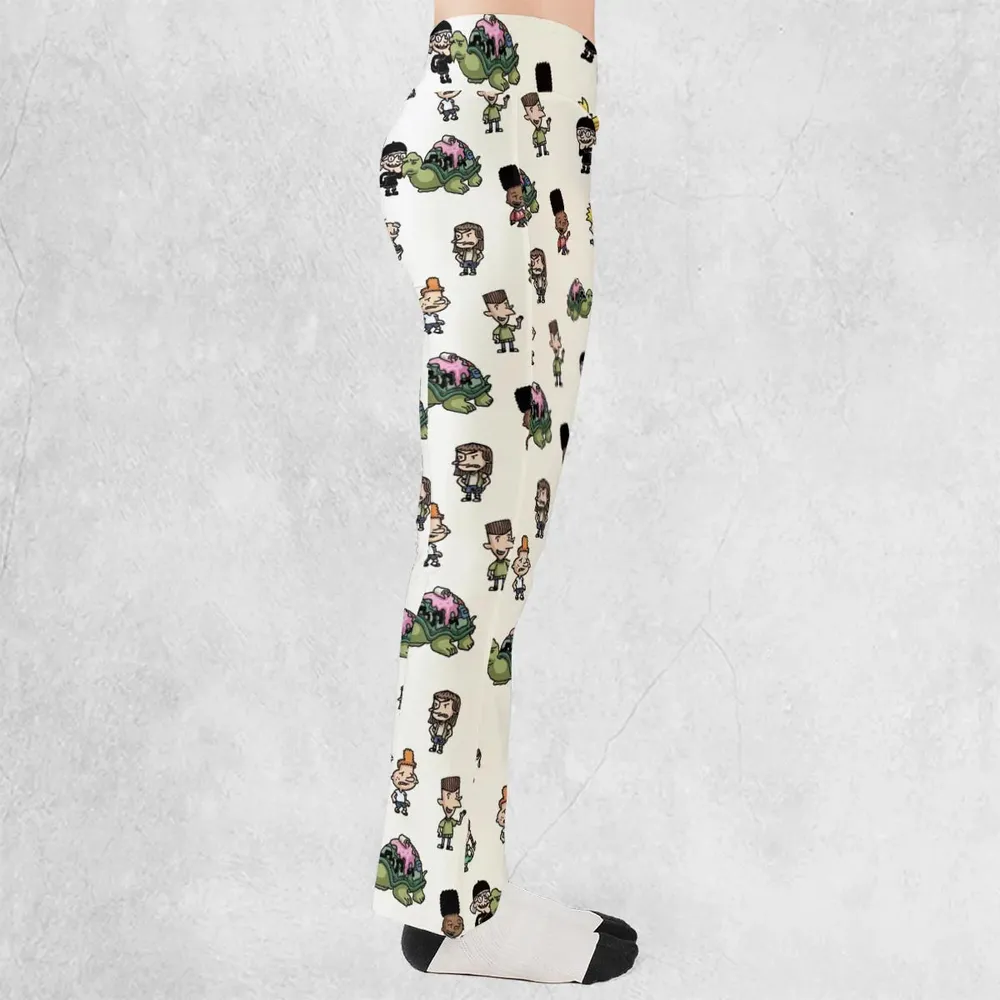 Hey Arnold Characters Flare Leggings - 2