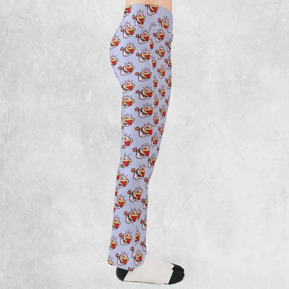 Poochy From Super Mario Flare Leggings - 2