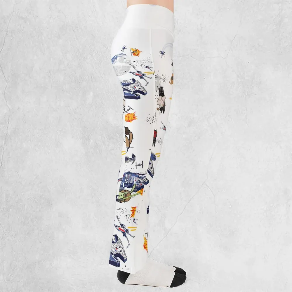 Star Wars Cats Flare Leggings - 2