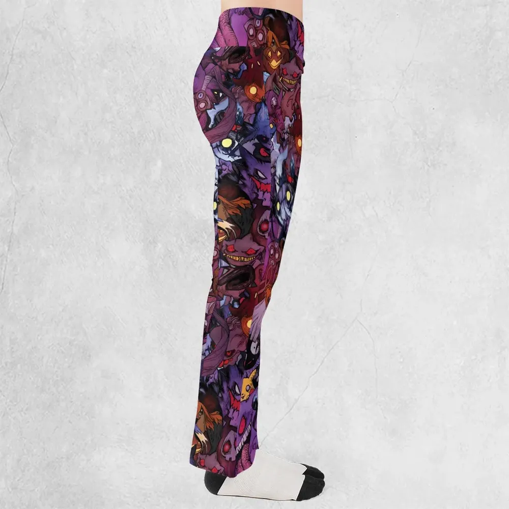 Scaries Poison Pokemon Flare Leggings - 2